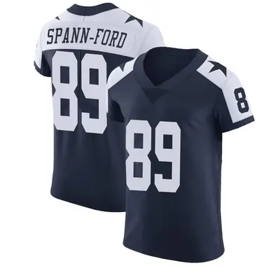 Men's Brevyn Spann-Ford Dallas Cowboys Alternate Vapor Untouchable Jersey - Elite Navy