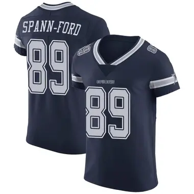Men's Brevyn Spann-Ford Dallas Cowboys Team Color Vapor Untouchable Jersey - Elite Navy