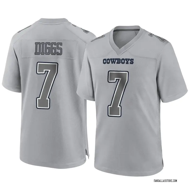 Men's Trevon Diggs Dallas Cowboys Atmosphere Fashion Jersey - Game Gray