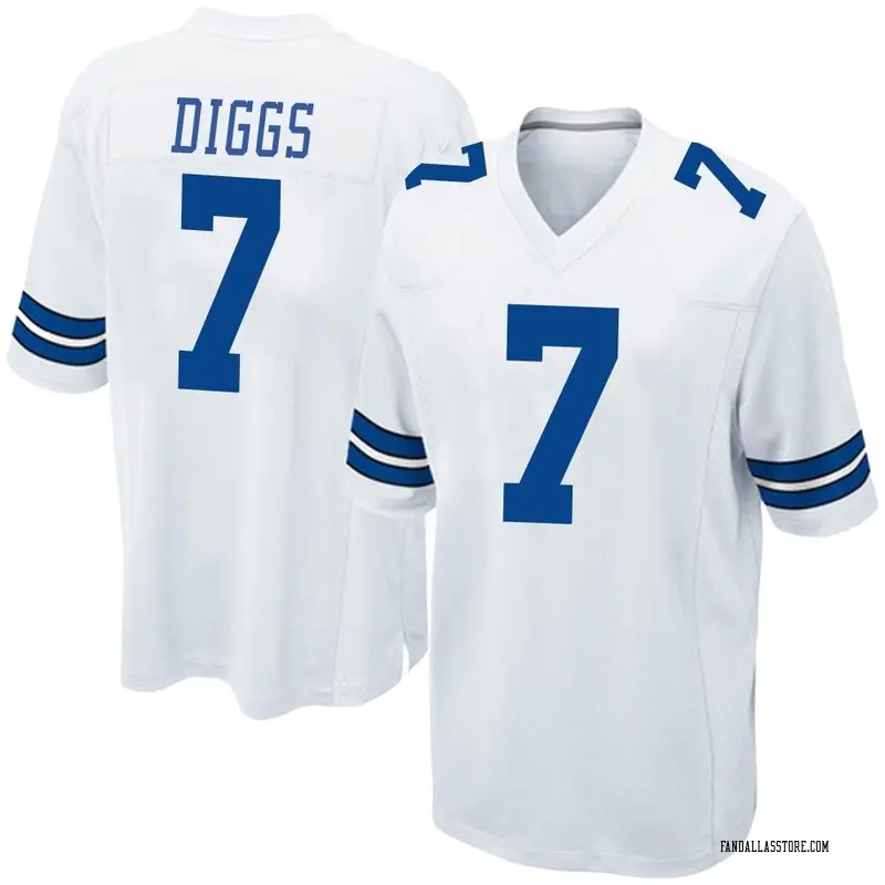Men's Trevon Diggs Dallas Cowboys Jersey - Game White