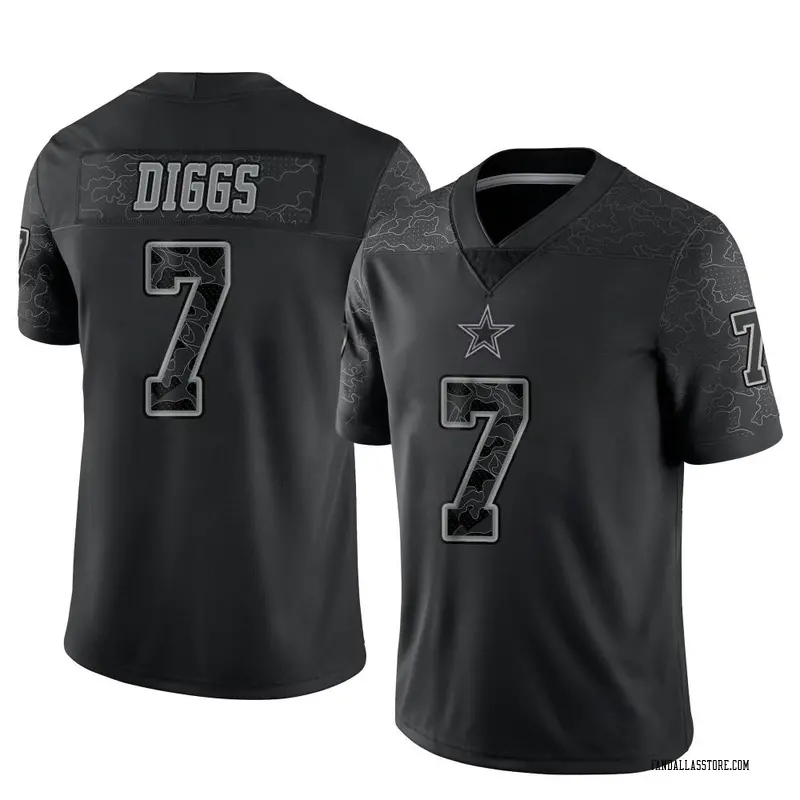 Men's Trevon Diggs Dallas Cowboys Reflective Jersey - Limited Black
