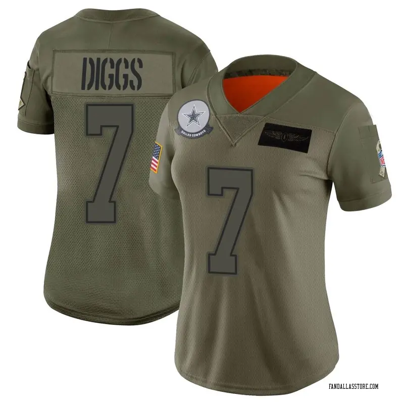 Women's Trevon Diggs Dallas Cowboys 2019 Salute to Service Jersey - Limited Camo