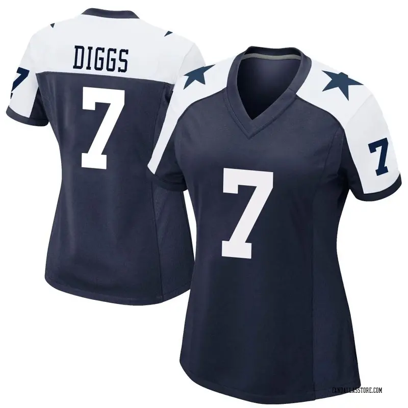 Women's Trevon Diggs Dallas Cowboys Alternate Jersey - Game Navy