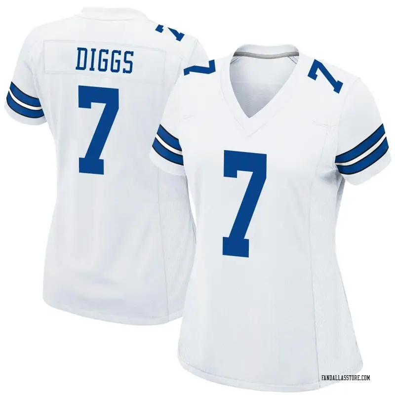 Women's Trevon Diggs Dallas Cowboys Jersey - Game White