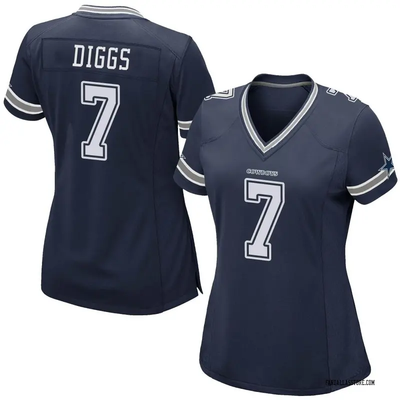 Women's Trevon Diggs Dallas Cowboys Team Color Jersey - Game Navy