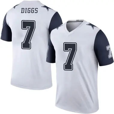 Youth Trevon Diggs Dallas Cowboys Color Rush Jersey - Legend White