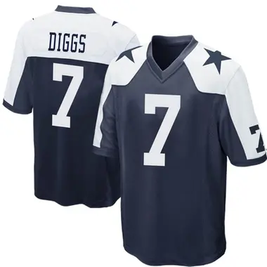 Youth Trevon Diggs Dallas Cowboys Throwback Jersey - Game Navy Blue